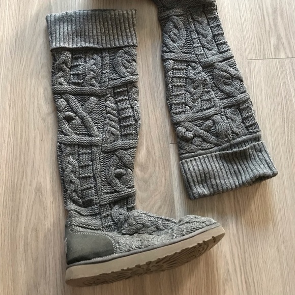 Ugg Australia twisted cable over the knee boot 10 - Picture 2 of 6